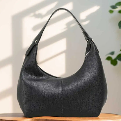 Women's Shoulder Bag 2024 Fashion Retro PU Vegan Leather Chic Small Tote Handbag Purses Luxury Design Ladies Shoulder Hand Bag