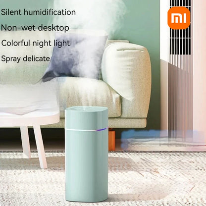 Xiaomi Air Humidifier With Dual Spout High Capacity Essential Oil Diffuser Cool Mist Maker Silent NightLight For Home Car Office