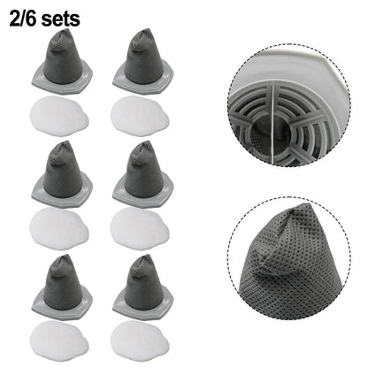 2/6pcs Filters For Eureka Stick Vacuum NES215A, NES210, N0101 & N0102 Vacuum Cleaner Replacement Filter