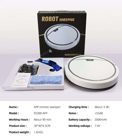 2024 New App Control Vacuum Sweeper Home Large Robotic Wet And Dry Sweep Mop Floor Smart Robot Vaccum Cleaner 2800Pa Suction