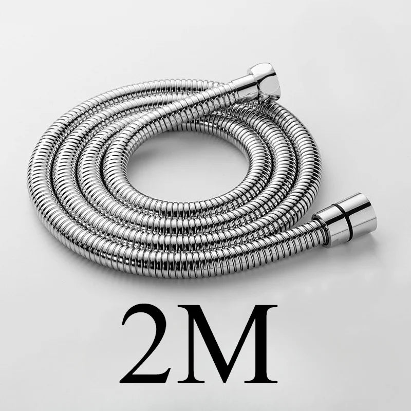 5m 304 Stainless Steel Shower Hose High Quality Faucet Hose Flexible Shower Hose Thick Silicone Bathroom 3 Meter Shower