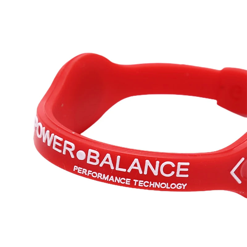 1pc Power Balance Energy Health Bracelet For Sport Wristbands Ion Silicone Band Gift