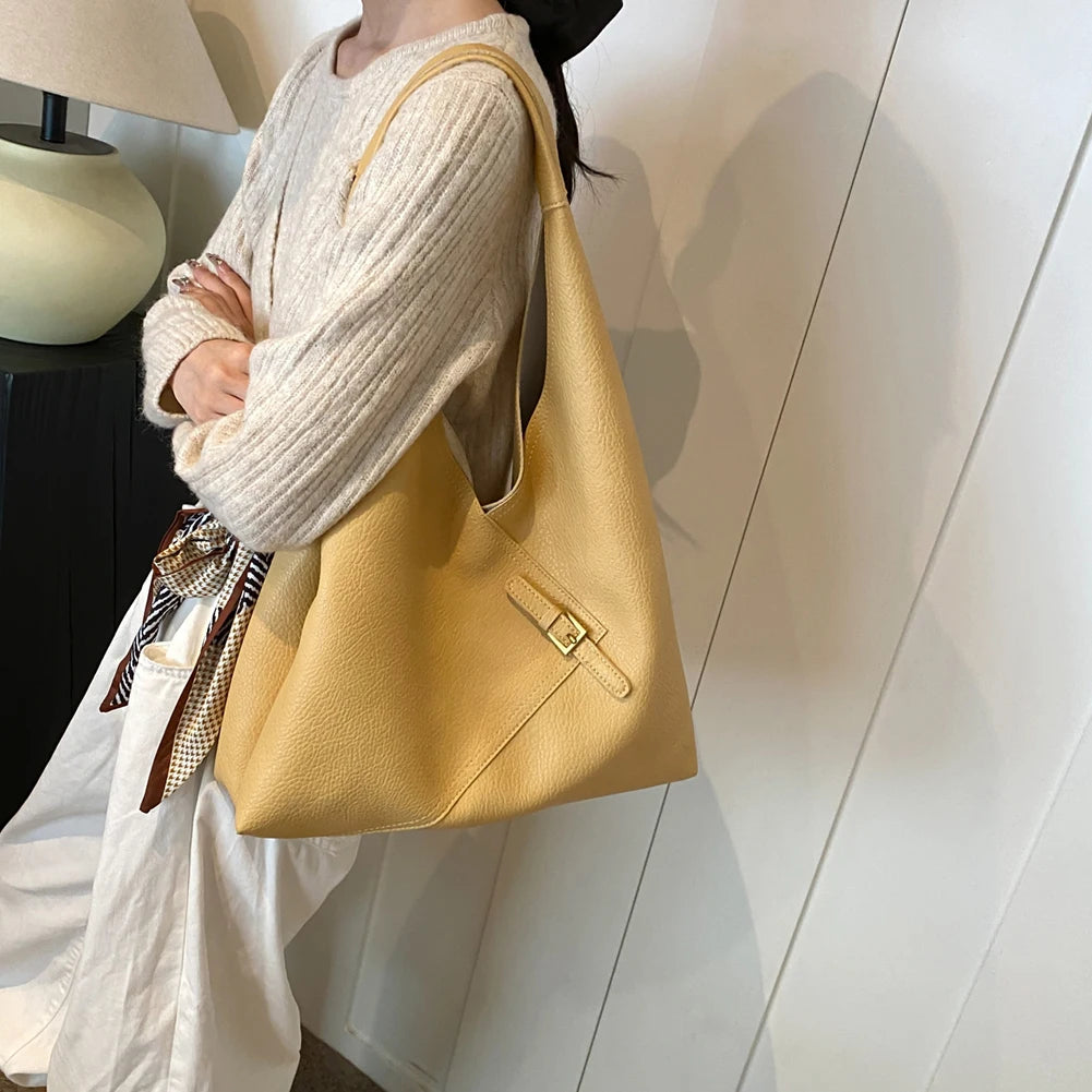 Women's Bag 2024 Fashion Trendy Shoulder Bag Casual Tote Bag Luxury Designer Handbag Top Handle Hobo Bags Ladies Commuting Bag