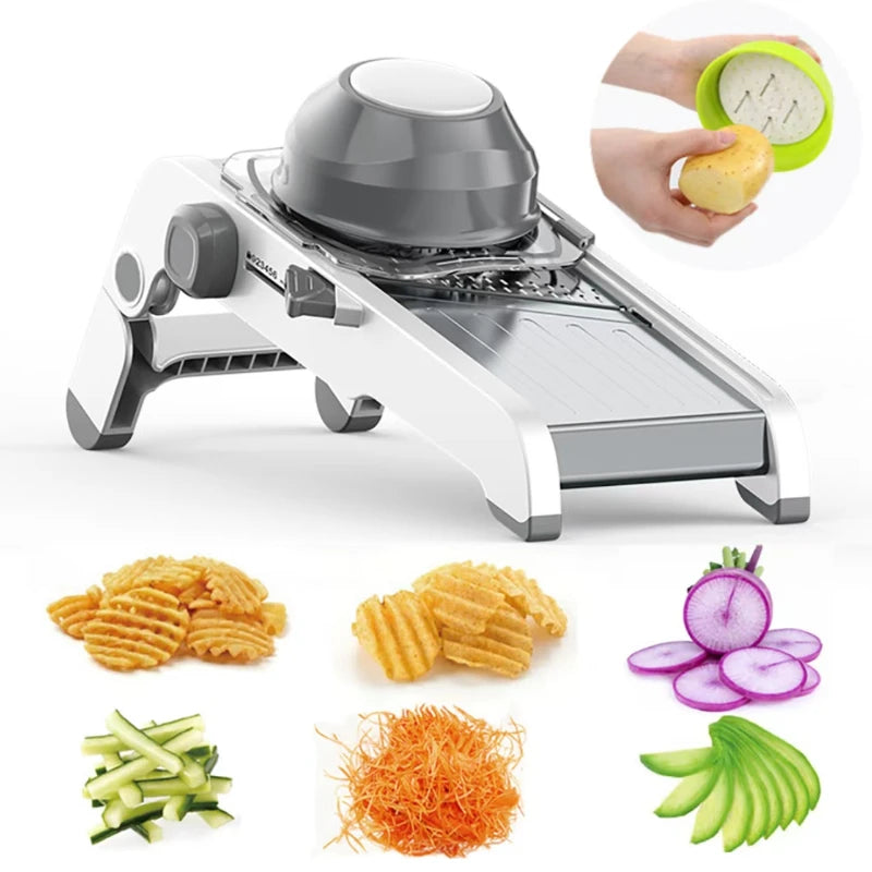 Professional Mandoline Vegetable Slicer 304 Stainless Steel Vegetable Cutter Onion Potato Cabbage Shredder Kitchen Accessories