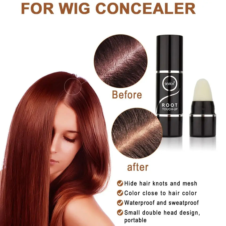 Lace Wig Cover Hair Dyeing Stick Lace Tint Powder For Lace Wigs Lace Concealer Stick Lace Wig Toupee Light Color Hairline Powder