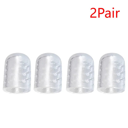 20-2pc Toe Covers Silicone Toe Caps Anti-Friction Breathable Toe Protector Prevents Blisters Toe Caps Cover Protectors Foot Care