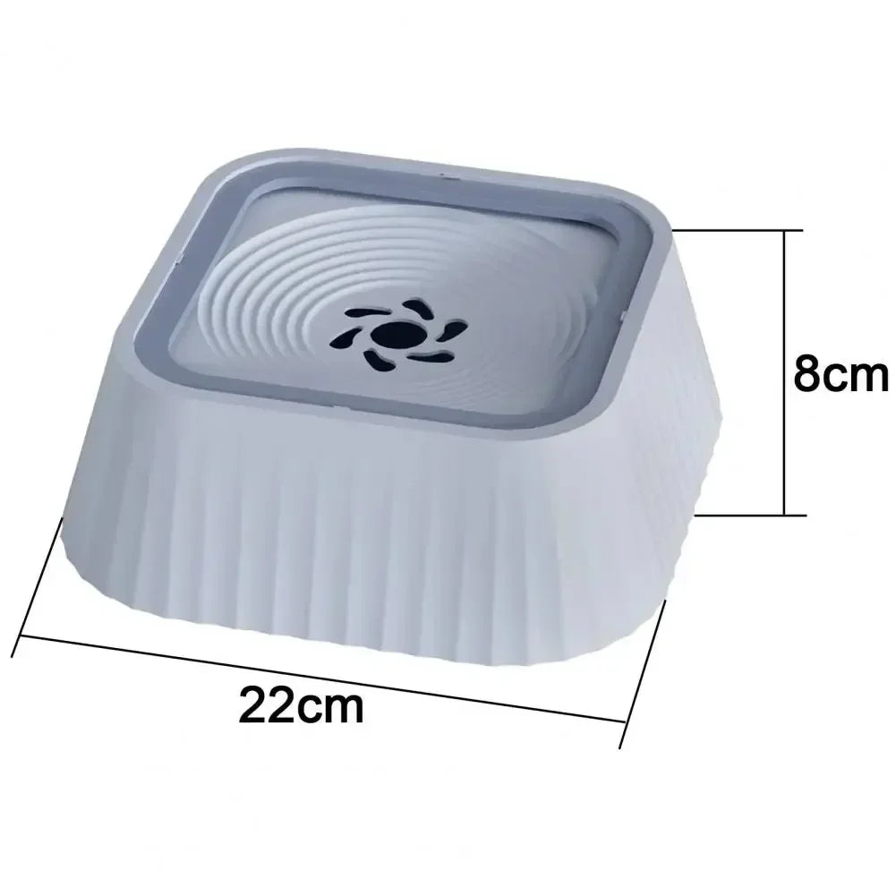 Pet Water Fountain with Floating Plates No Spill Dog Water Bowl Clean Drinking Slow Feeder Anti-splash Pet for Dogs for Pet