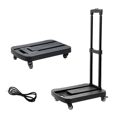 Universal Folding Hand Truck Wheel Folding Cart Heavy Duty Hand Truck Foldable Trolley Outdoor Camping Wagon Luggage Cart ﻿