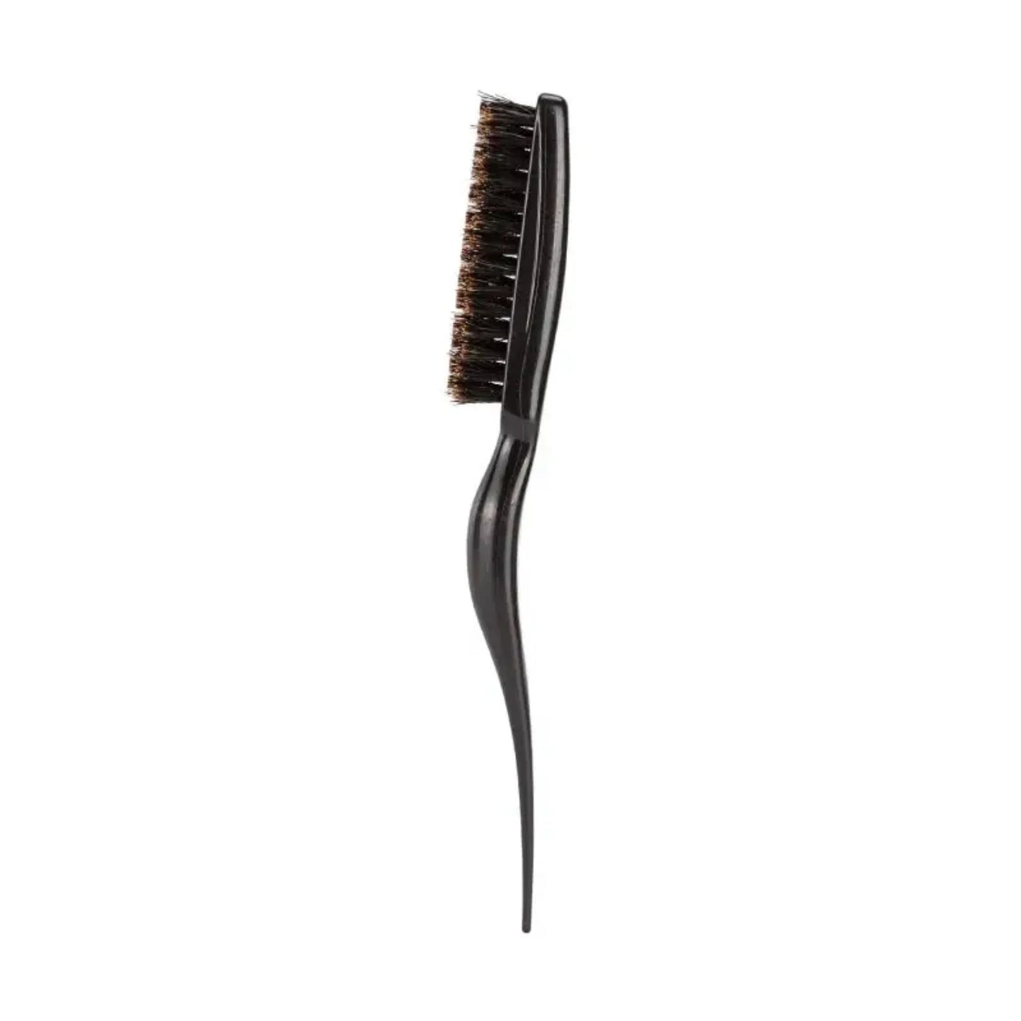 Professional Handle Triplex Comb with Row Brush Bristles for Salon Hairbrush with Pointed Tail