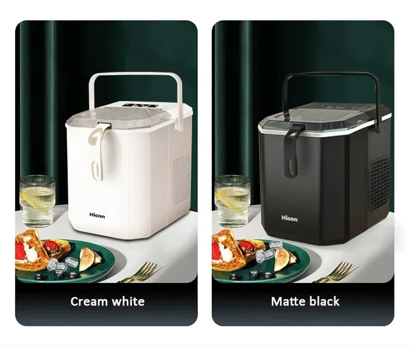 15KG Ice Machine Portable Electric Ice Maker Machine Mini Countertop Ice Cube Maker Appliance Home Commercial Ball Maker