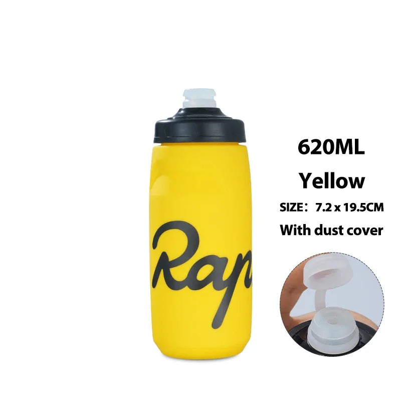 Rapha Cycling Water Bottle 620 750ml Leak-proof Squeezable Taste-free BPA-free Plastic Camping Hiking Sports Bicycle Kettle