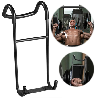 2pcs Dumbbell Spotter Hooks 250 lbs Load Capacity Heavy Duty Dumbbell Hooks for Dumbbell Bench Press Chest Workout