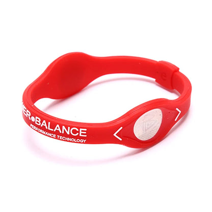 1pc Power Balance Energy Health Bracelet For Sport Wristbands Ion Silicone Band Gift