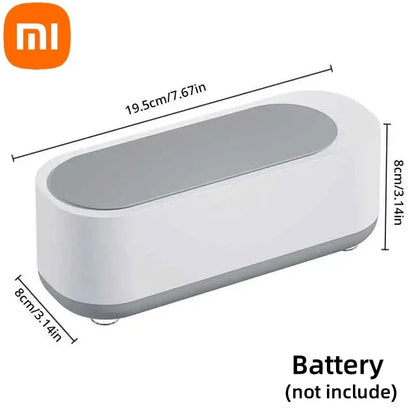 Xiaomi Ultrasonic Cleaning Machine 45KHz High Frequency Multifunctional Vibration Cleaner USB Charge Jewelry Ring Glass Cleaner