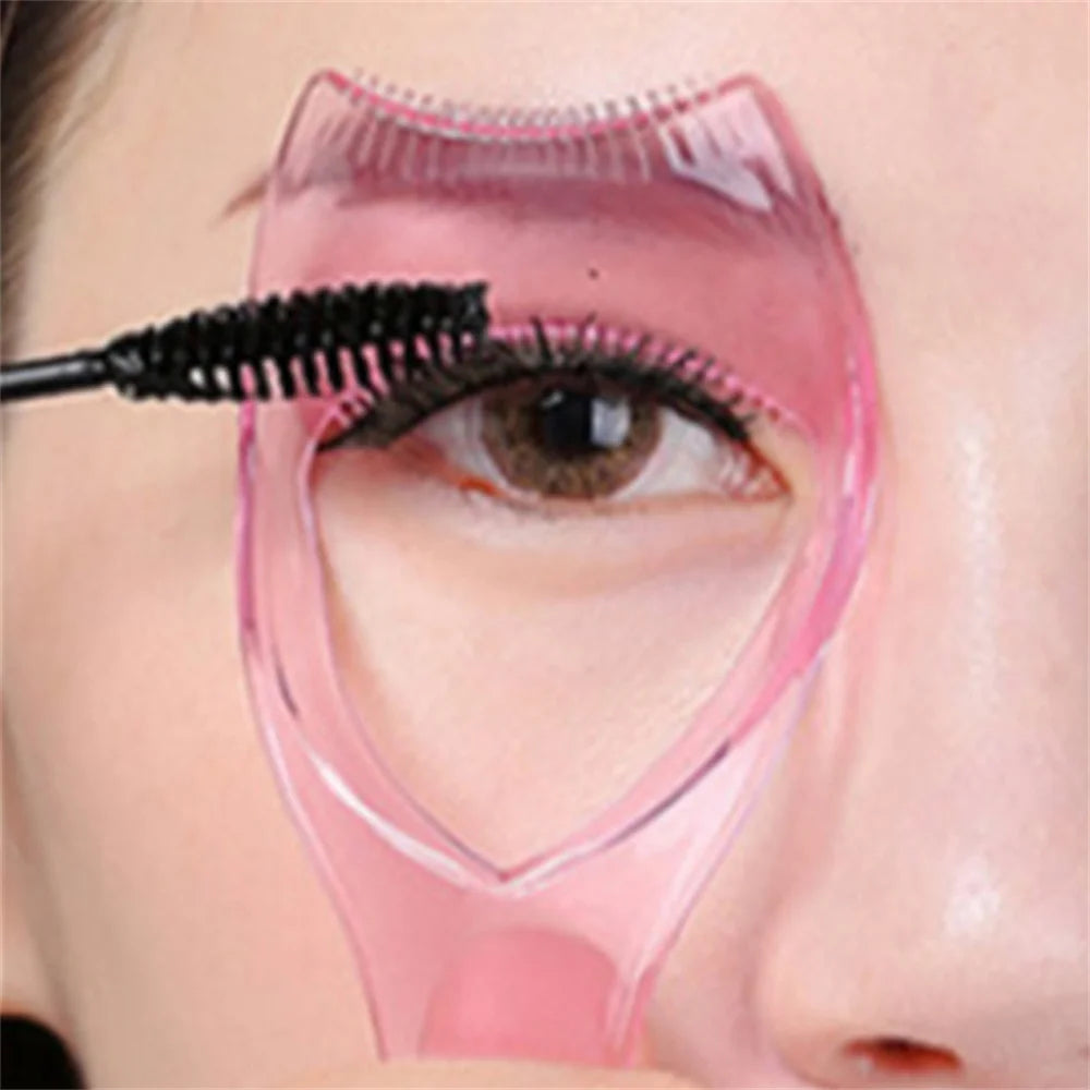 3 in 1 Eyelashes Tools Mascara Shield Applicator Guard Card Eyelash Guide for Beauty Cosmetic Makeup Tool