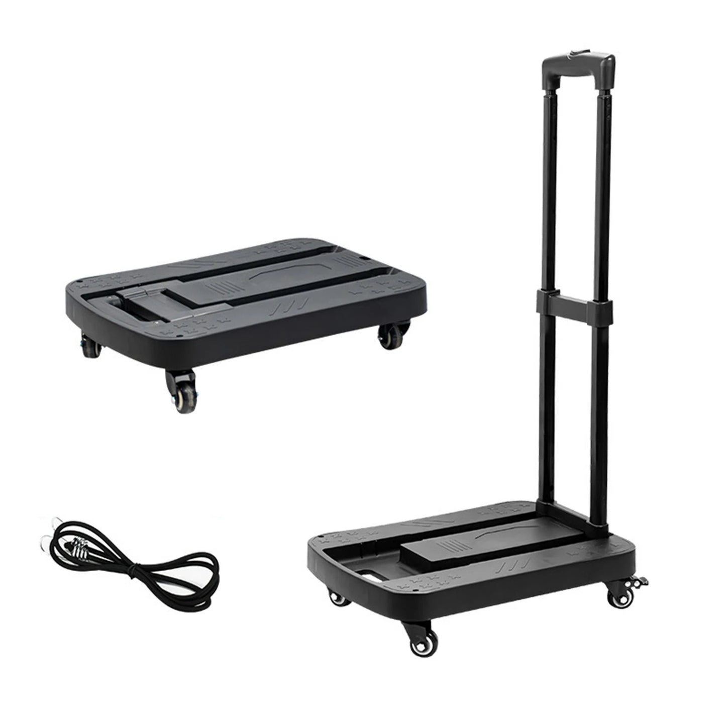 Universal Folding Hand Truck Wheel Folding Cart Heavy Duty Hand Truck Foldable Trolley Outdoor Camping Wagon Luggage Cart ﻿