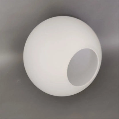 White Glass Lamp Shade, Milky Globe Lampshades Fitting Lamp, D10cm D12cm D15cm D20cm D25cm Round Light Cover, Pantalla Lampara