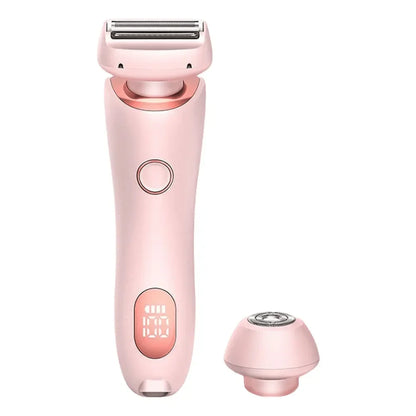 Women's Shaver Multifunctional Epilation Waterproof Body Hair Rechargeable 2 in 1 Pubic Hair Leg Hair Body Hair Trimmer