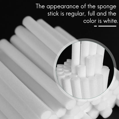 40Pcs Cotton Swab Filters Refill Sticks Replacement Wicks  Portable Personal USB Powered Humidifiers  Maker Car humidifier Smell