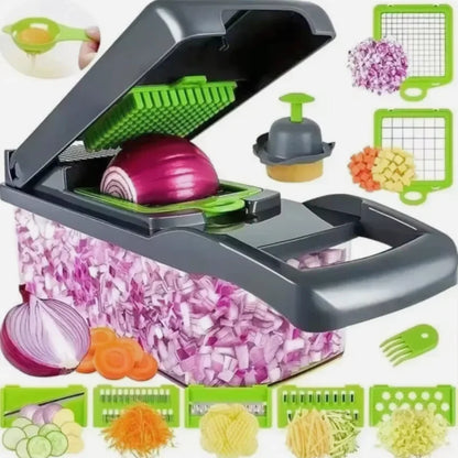 Portable Vegetable Cutter Shredder Multifunctional Slicer Potato Chopper Carrot Grater Reusable Fruit Veggie Cutting Tool