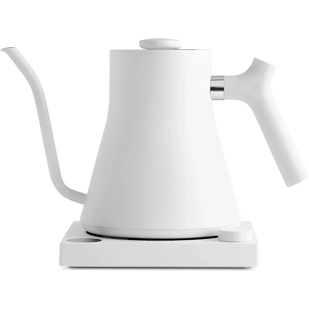 Coffee and Tea Kettle - Stainless Steel Kettle Water Boiler Electric Gooseneck Kettle - Pour-Over Portable Kettle  Samovar