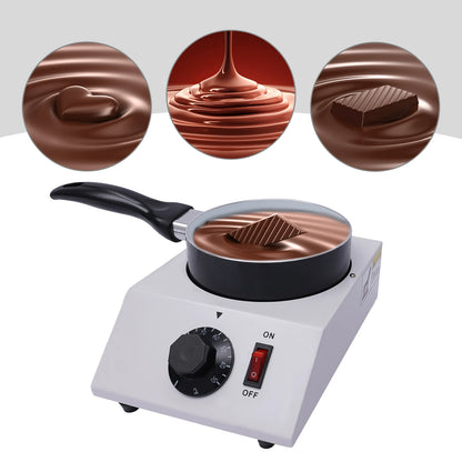 Non-stick Electric Chocolate Melter Melting Machine Warming Heater Tempering Aluminum Ceramic Pot