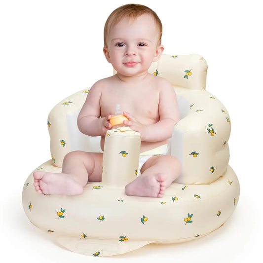 PVC Baby Inflatable Small Sofa Learning To Sit Baby Learning Seat Bath Bath Stool Portable Folding Toys Kids Sofa Sofa for Kids