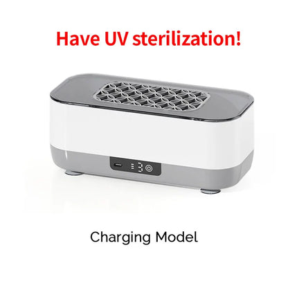 Ultrasonic Cleaning Machine USB Rechargeable High Frequency Vibration Wash Cleaner Jewelry Glasses Braces Cleaner