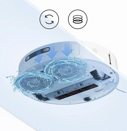 NewXIAOMI MIJIA Omni Robot Vacuum Cleaners 1S B116 Mop Smart Base Dirt Disposal Machine Dust Collection Self Cleaning Empty Dock