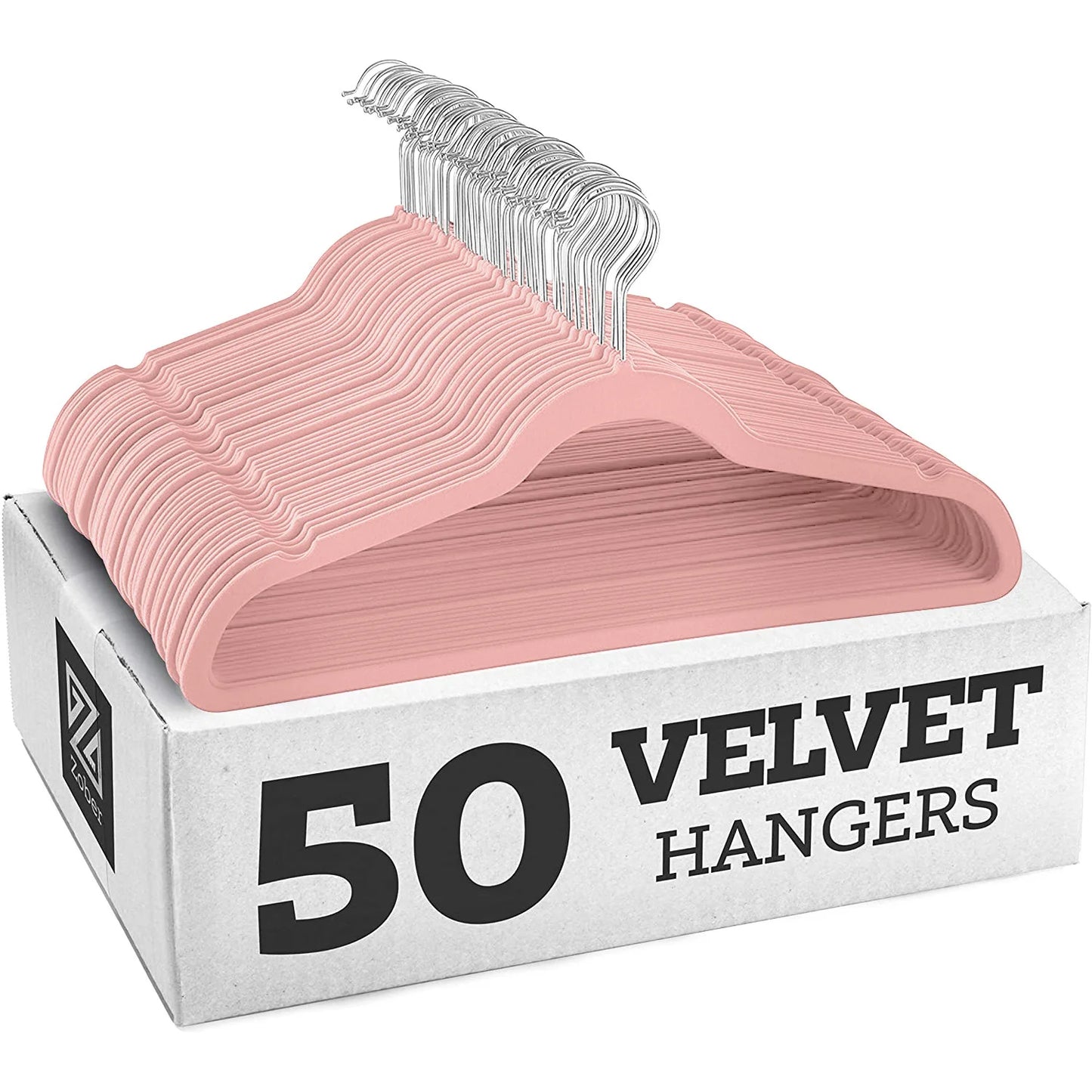 50/SET Velvet Hangers Shirt Clothes Drying Rack Wardrobe organizer And storage For Coats Pants Dress Rack Balcony Home Accessory