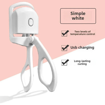 Electric Eyelash Curler Electric Heating Long-lasting Shaping Intelligent Temperature Control Portable and Not Harmful Makeup