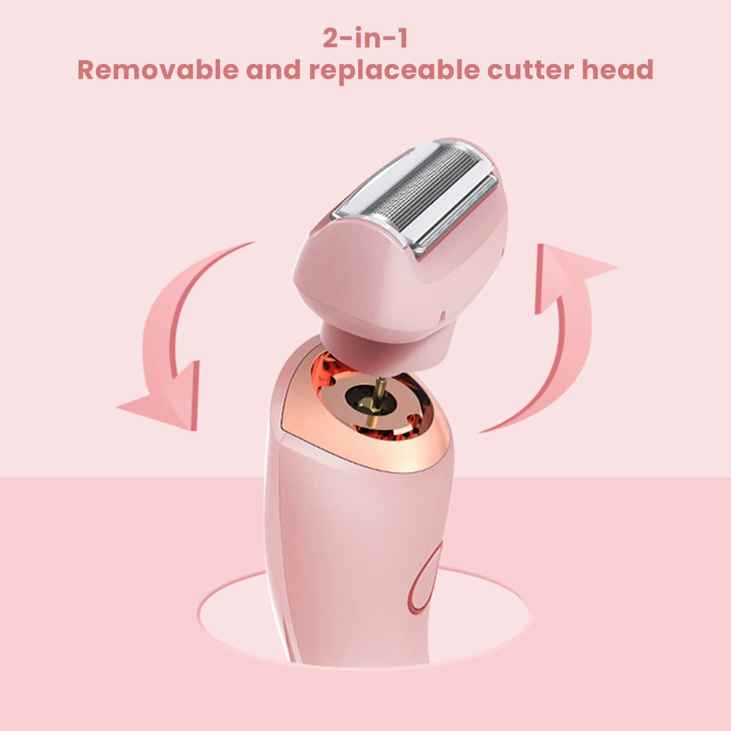 Fessional Hair Remover Electric Razors For Women Bikini Face Shavers Hair Removal Underarms Legs Ladies Body Trimmer Waterproof