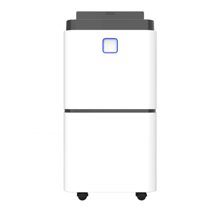 White 12L Dehumidifier with Wheels and WiFi