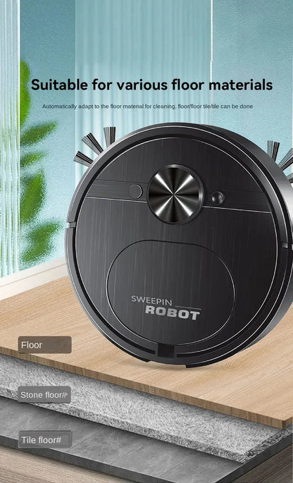 Xiaomi 3-in-1 Smart Sweeping Robot Vacuum Cleaner 4000 Pa Robot Vacuum Cleaner Suction Power Great for Pet Hair Carpets Floors