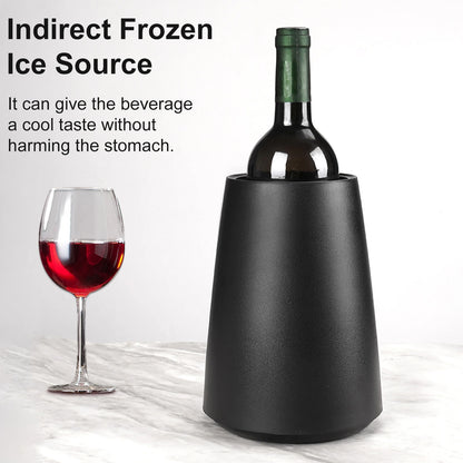 1 Pc Portable Wine Cooler Ice Bucket Wine Bottle Cooler Bags Bar Freezer Ice Bags Fast Cooling Champagne Removable Cooling Jugs