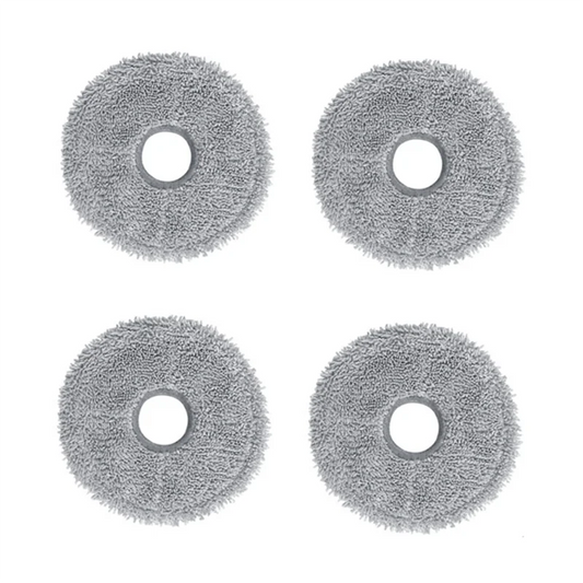 4PCS Washable Mop Cloth for Xiaomi Robot Vacuum 3S B108CN /2Pro B113CN Robot Vacuum Cleaner Replacement Parts Mop