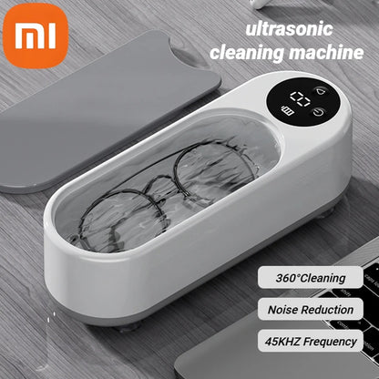 Xiaomi MIJIA Portable Household Cleaning Machine Clean Ultrasonic Cleaner Jewelry Cleaner Machine for Ring Glasses Makeup Brush