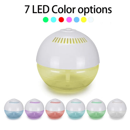 Liquid Air Fresheners Revitaliser LED Light Colour Changing Bedroom Household Freshen Electric Air Humidifier