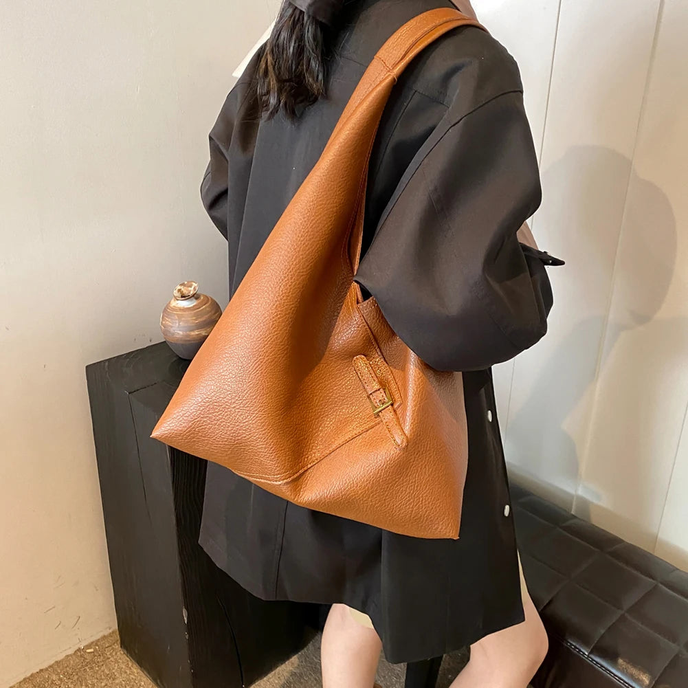 Women's Bag 2024 Fashion Trendy Shoulder Bag Casual Tote Bag Luxury Designer Handbag Top Handle Hobo Bags Ladies Commuting Bag