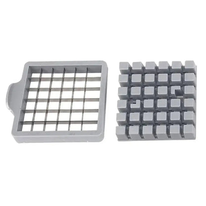 Silver 64 Hole 36 Hole Potato Slicer Stainless Steel French Fries Slicer Blade Vegetable Shredder Meat Chopper Blade