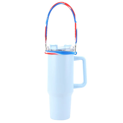 Silicone Water Bottle Handle Fit 8-40oz Bottles Water Bottle Strap Water Bottle Holder for Stanley Cup Accessories