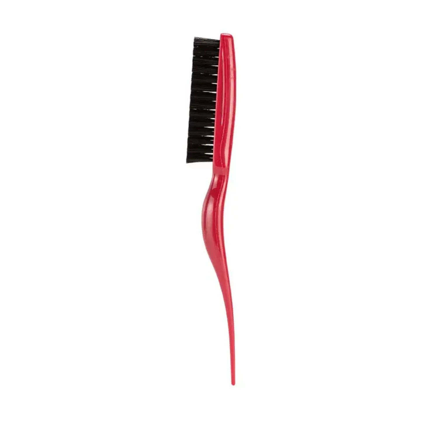 Professional Handle Triplex Comb with Row Brush Bristles for Salon Hairbrush with Pointed Tail