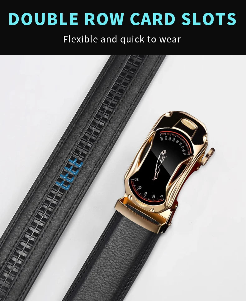 Youth Belt Brand Belt Men's Belt High Quality Men's Luxury Belt Men's Belt Male Buckle Metal Automatic Buckle