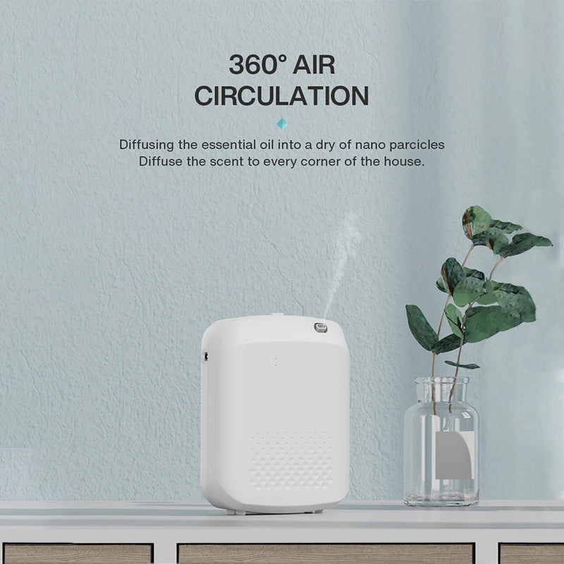 Fragrance Diffuser Aromatic Oil Diffuser Electric Home Air Freshener Machine Wall Hanging Essential Oil Diffuser For Hotel