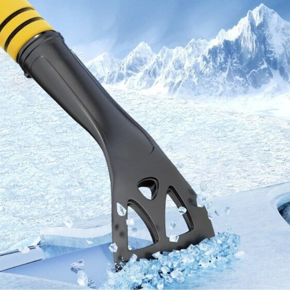 1~2PCS Portable Telescc Shovel Kit With Ice Scraper And Snow Brush UK