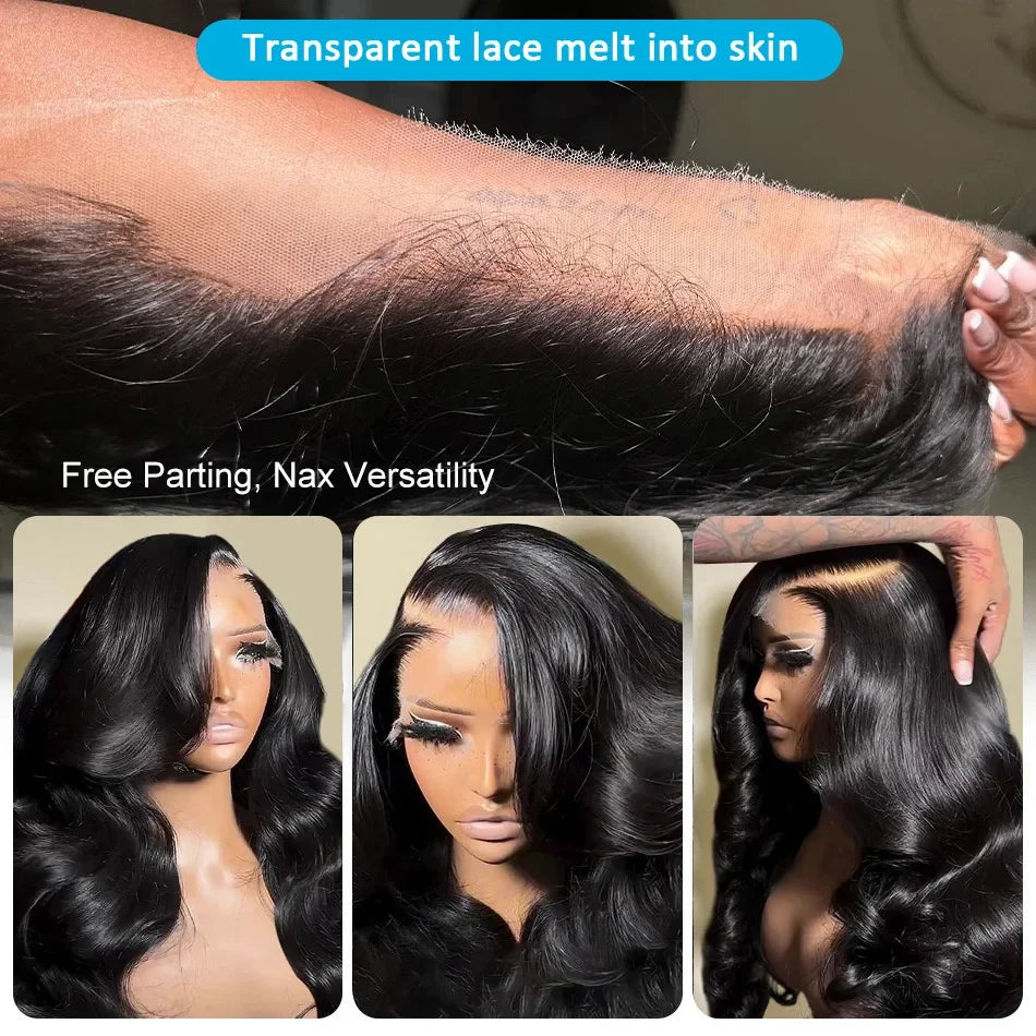 32 Inch Body Wave 13x6 Hd Lace Frontal Wig Human Hair 13x4 Hd Pre Plucked Lace Wigs For Women Brazilian 360 Lace Front Hair Wigs