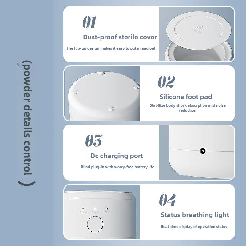 Electric Ultrasonic Cleaners Braces Box Cleaning Multi-function Invisible Retainer Denture Cleaning Machine Orthodontic Cleaner