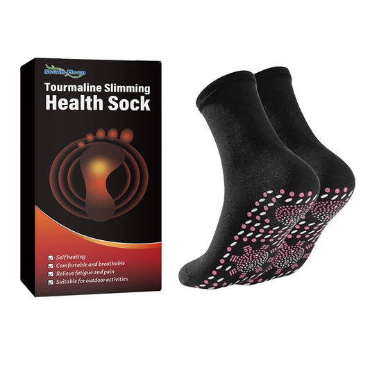 Winter Warm Self Heated Massage Socks Therapy Non-slip Therapy Massage Socks Comfortable Arch Support for Camping Hiking Skiing