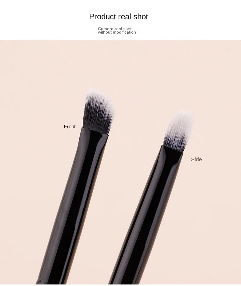 Small Iron Concealer Brush Angled Cream Foundation Concealer Makeup Brushes Oblique Angled Triangle Concealer Makeup Tools