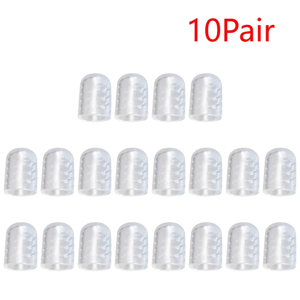 20-2pc Toe Covers Silicone Toe Caps Anti-Friction Breathable Toe Protector Prevents Blisters Toe Caps Cover Protectors Foot Care